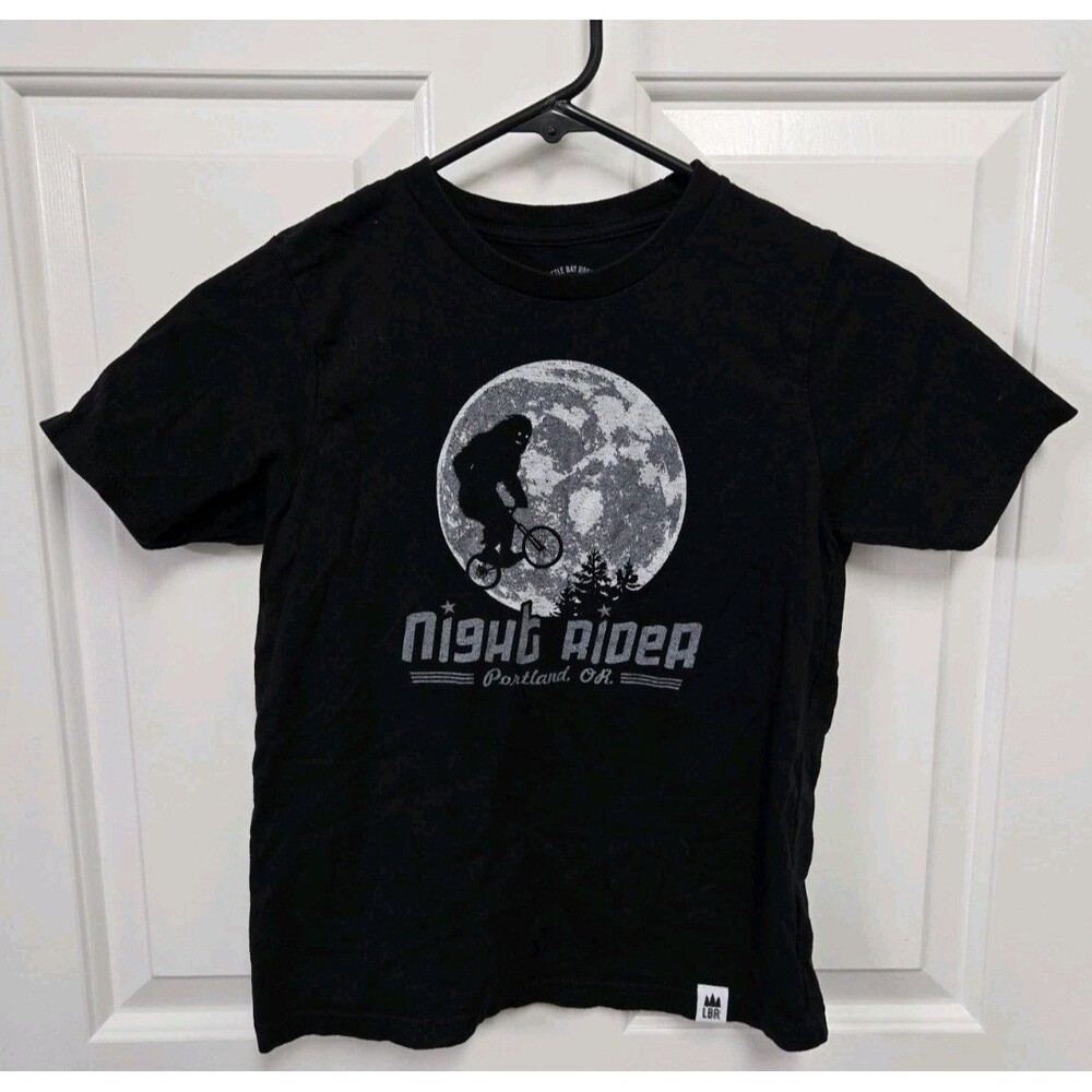 Big Foot Night Rider Kids Shirt